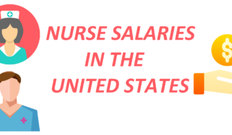 USA average nurse salaries